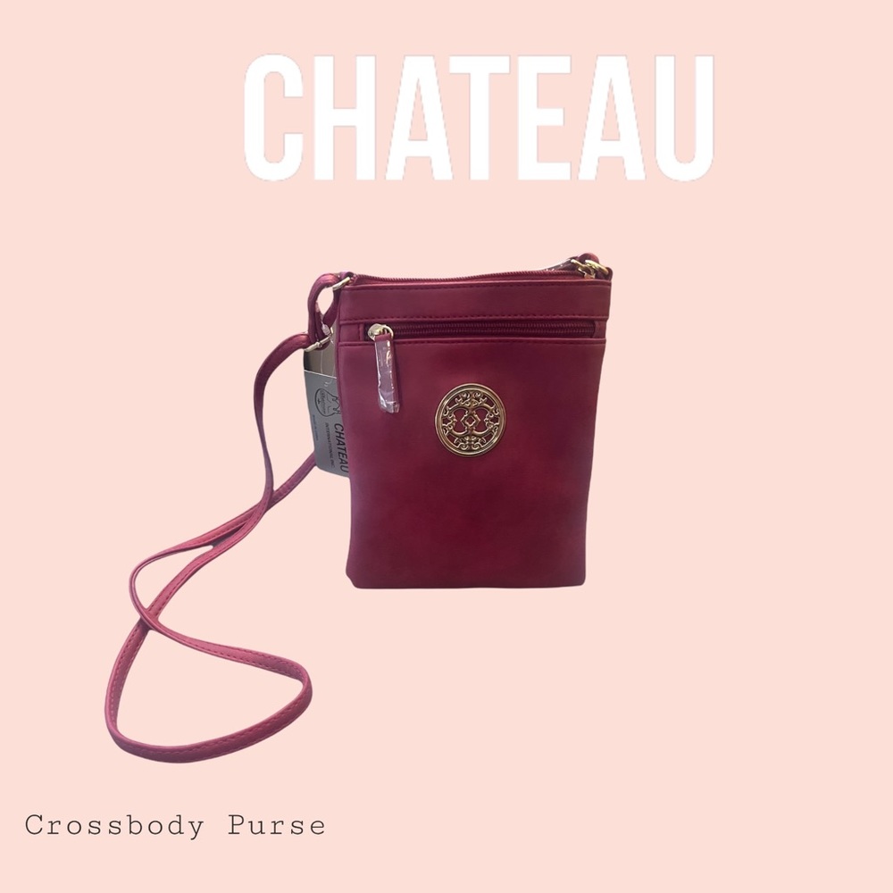 Sanctuary Red Adjustable Tassel Crossbody Bag